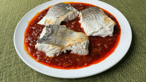 Bacalao a la vizcaína
