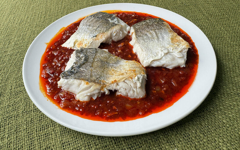 Bacalao a la vizcaína