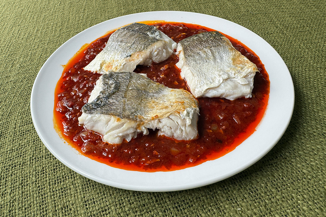 Bacalao a la vizcaína