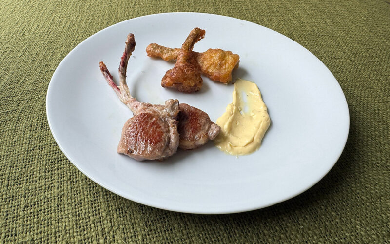 lamskoteletten met artisjokken